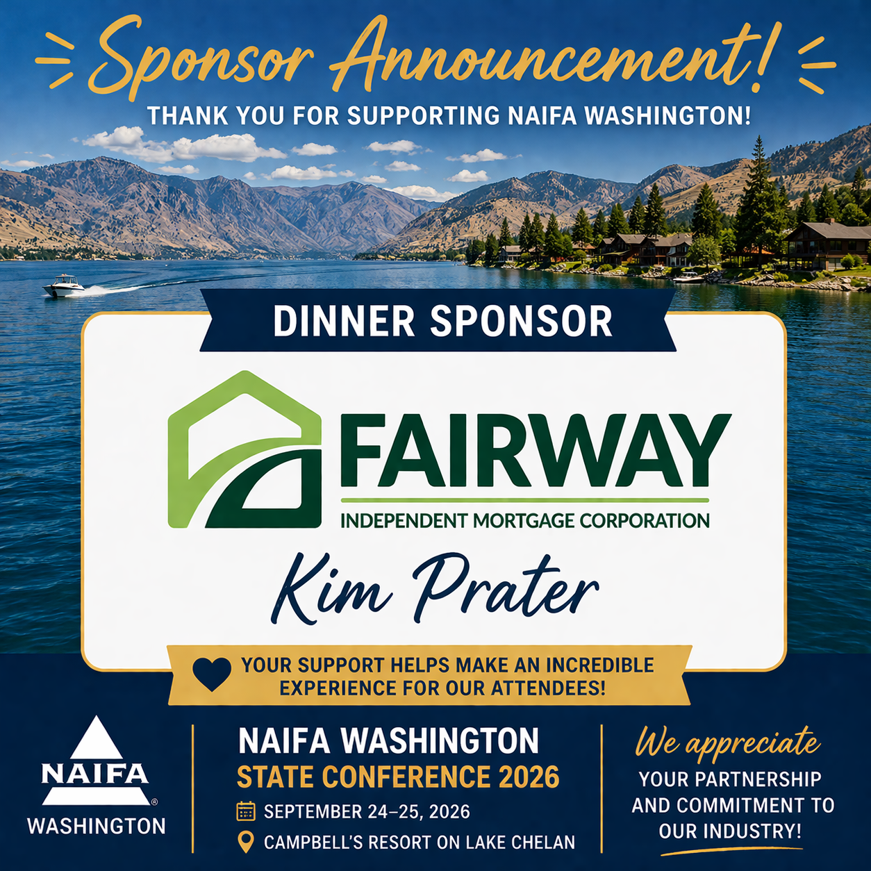 Dinner Sponsor Graphic
